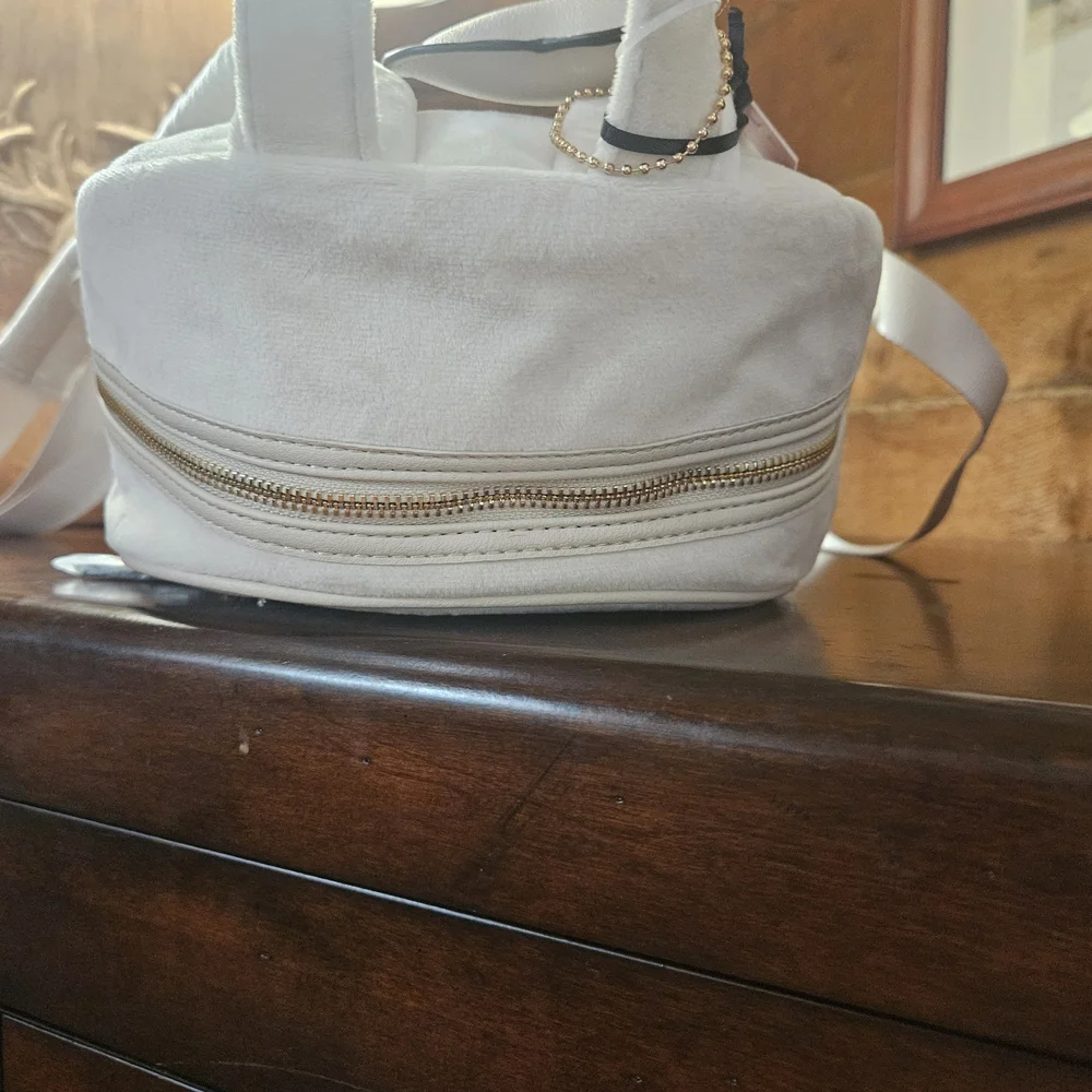 Juicy Couture Cream Backpack